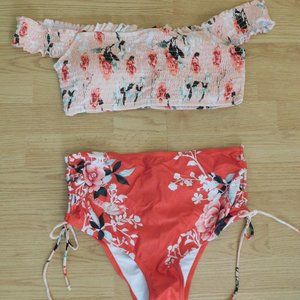 Two piece Swim Suite - L (12-14) - New No Tags